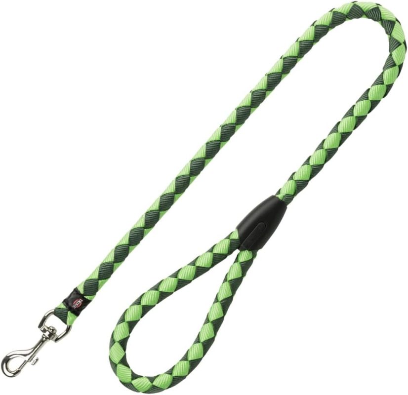 Povodac za pse TRIXIE crno-zeleni 1m