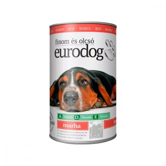 EURO DOG konzerva za pse sa goveđim mesom 1240g