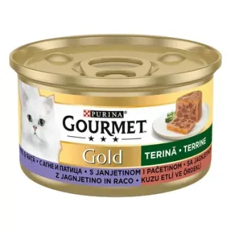 GOURMET Gold Mousse, sa jagnjetinom i pačetinom