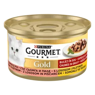 GOURMET Gold, sa piletinom i lososom