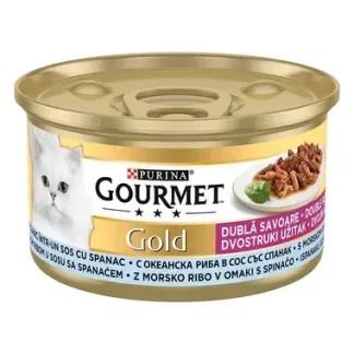 GOURMET Gold Duo, sa okeanska riba i spanać