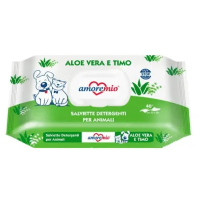 Amore Mio Aloe vera - vlažne maramice 40kom za pse i macke