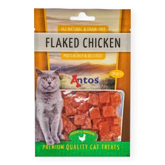 Flaked chicken/pileća vlakna poslastice za mačke 50g