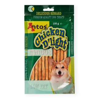 Chicken D'light Twiggs/pileći štapici, poslastice za pse 100 g