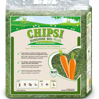 Sijeno za glodare Chipsi sunshine bio carrot 0,6kg
