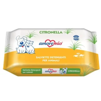 Amore Mio: CITRONELLA - vlažne maramice 40kom za pse i macke