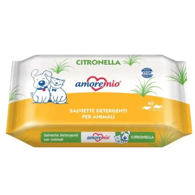 Amore Mio: CITRONELLA - vlažne maramice 40kom za pse i macke