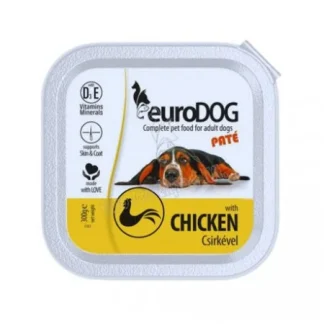 EURO DOG PASTETA ZA PSA PILETINA 300g