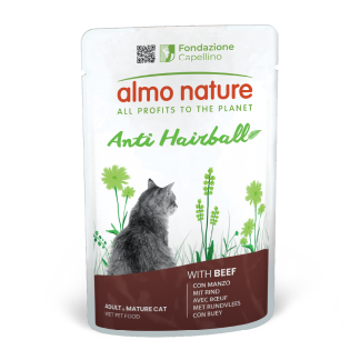 ANTI HAIRBALL Preliv 70g - Govedina  ALMO NATURE CAT