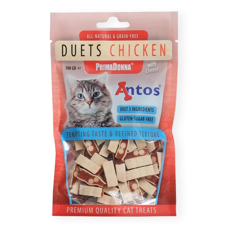 Duets chicken/ dueti piletina, poslastice za mačke 100g