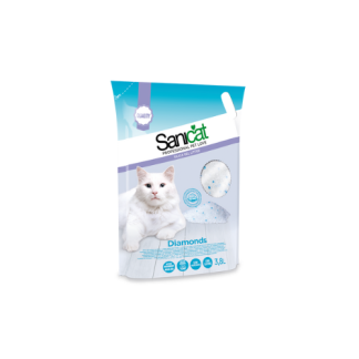 Sanicat Diamonds Unscented 3.8L Silica gel