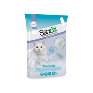Sanicat Diamonds Unscented 5L Silica gel