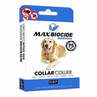 MAX BIOCID  OGRLICA ZA PSE PROTIV PARAZITA dužine 75 cm: Namenjena vecim psima, pruža zaštitu do 4 meseca.