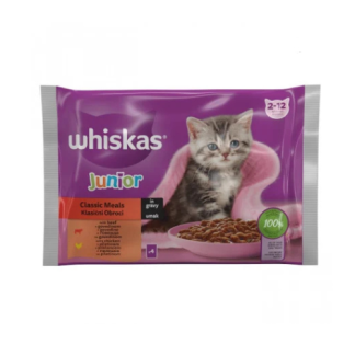 WHISKAS JUNIOR IZBOR MESA 4X85G