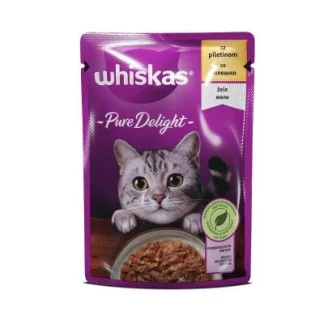 WHISKAS PURE DELIGHT PILETINA KESICA 85g