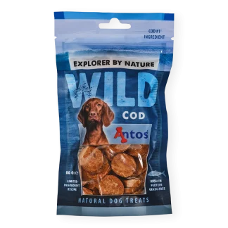 WILD Cod/ riba bakalar, poslastice za pse80 g